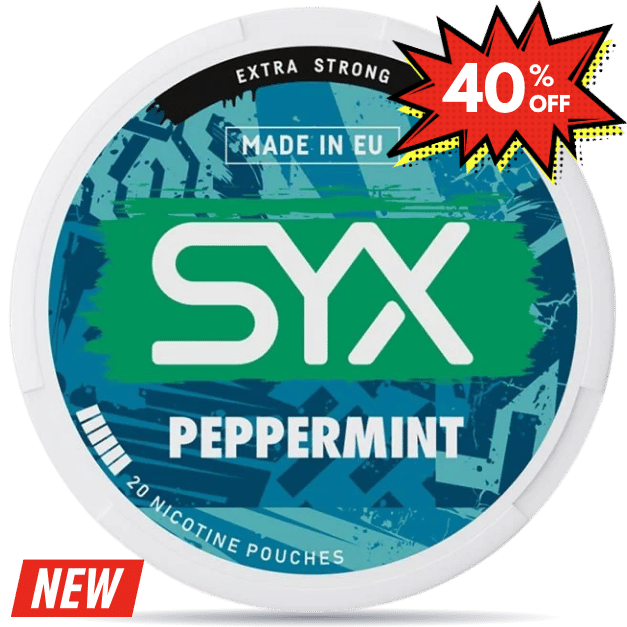SYX Peppermint Extra Strong⚡️Express Shipping – Nicotinos