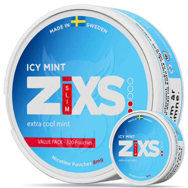 イサジグ 200g＆250g ZIXS Icy Mint Jumbo Can⚡️Express Shipping ⚡️10% Off – Nicotinos