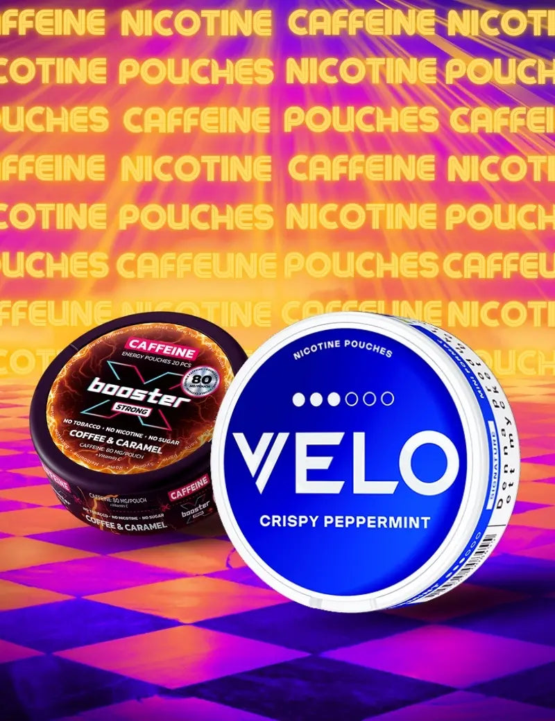 caffeine vs Nicotine Pouches