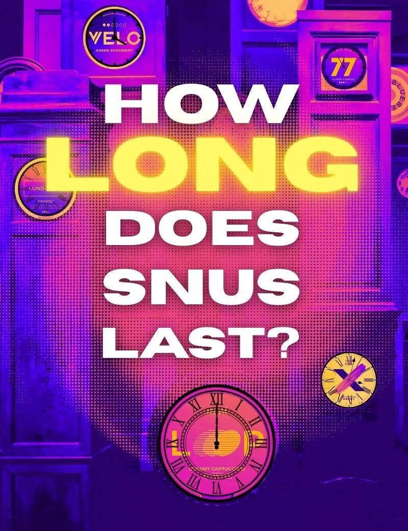 How long does snus last in flavour?