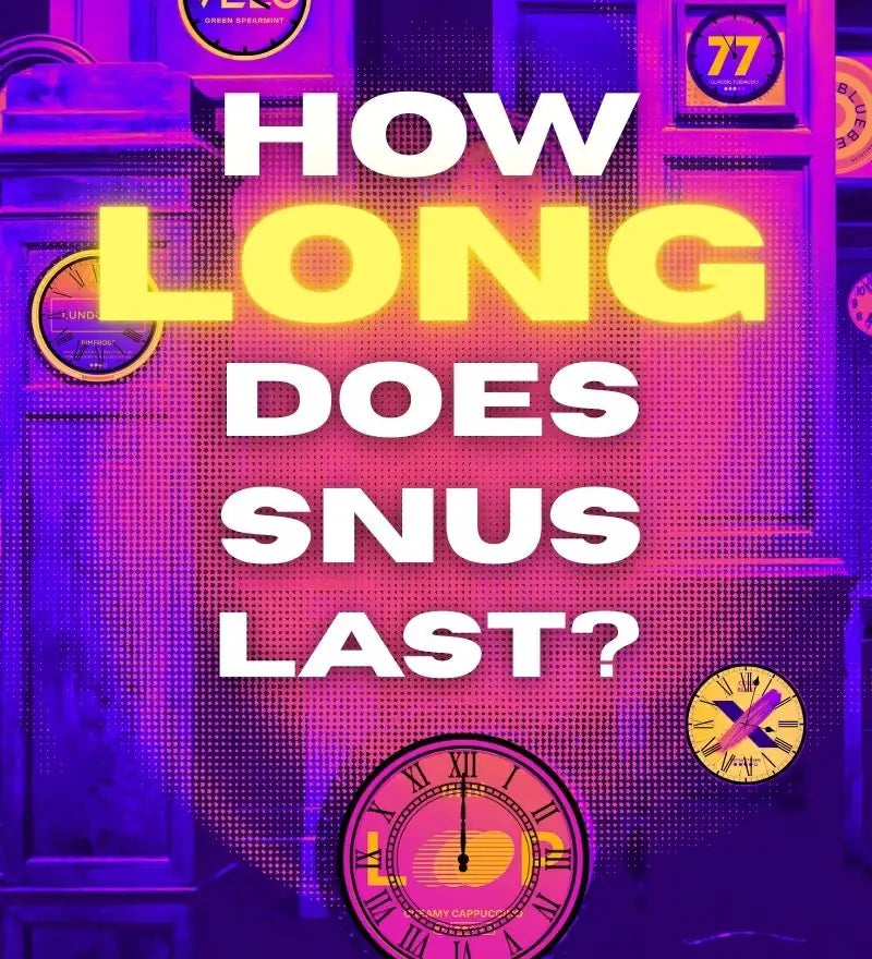 How long does snus last in flavour?