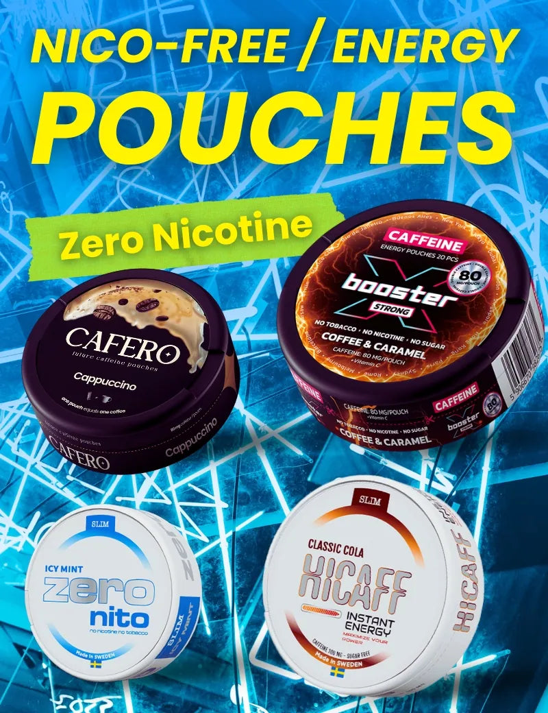 Nicotine free pouches launch