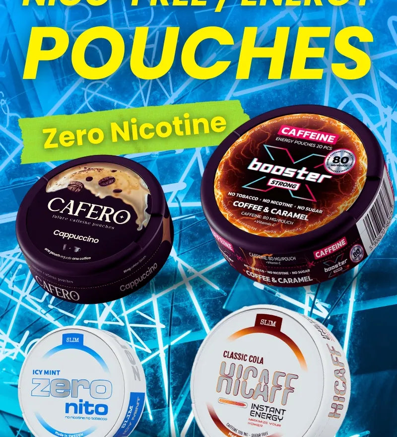 Nicotine free pouches launch
