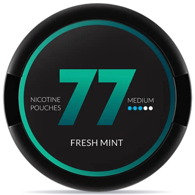 77 Fresh Mint Medium nicotine pouch can