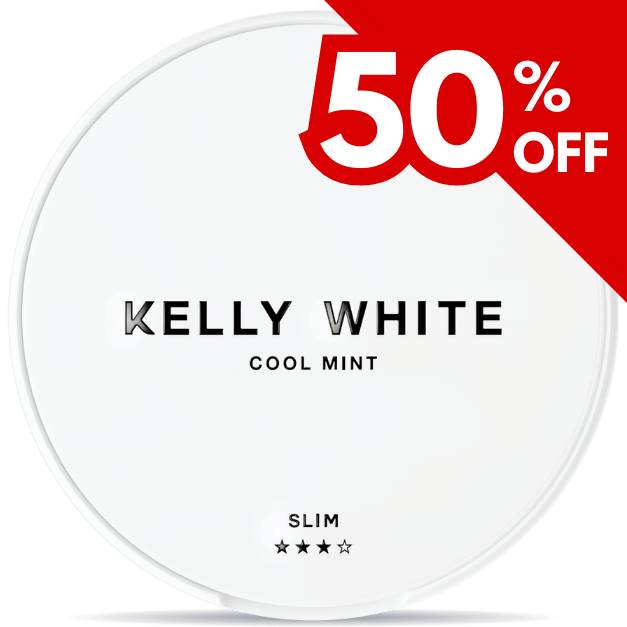 KELLY WHITE Cool Mint Slim Strong