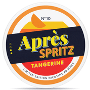 Après No. 10 Tangerine Spritz Slim nicotine pouch can