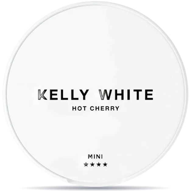 KELLY WHITE Hot Cherry Mini can, old design