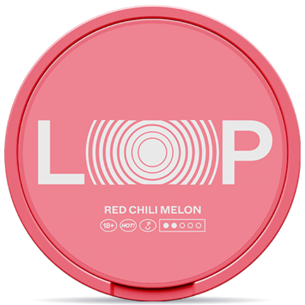 LOOP Red Chili Melon Slim Medium