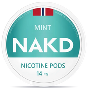 NOR NAKD Mint Nicotine Pods 14 mg