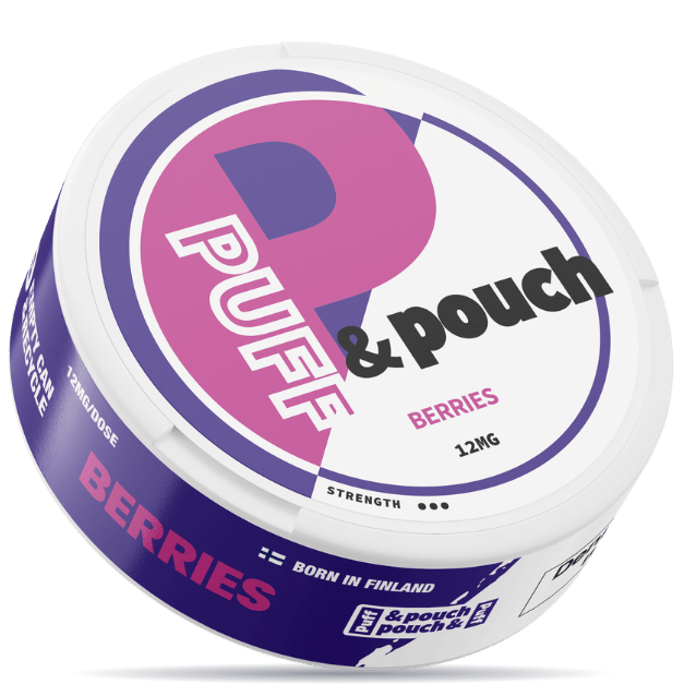 Puff & Pouch Berries Slim 12mg