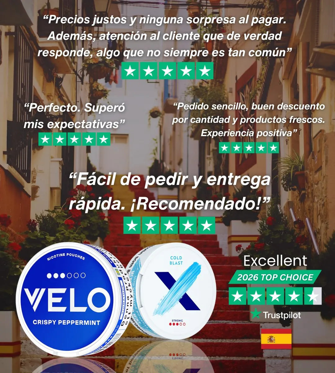 Reseñas Nicotinos España – entrega rápida y tienda de confianza