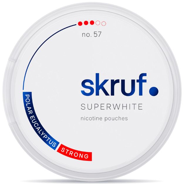 SKRUF Super White No.57 Polar Eucalyptus Strong