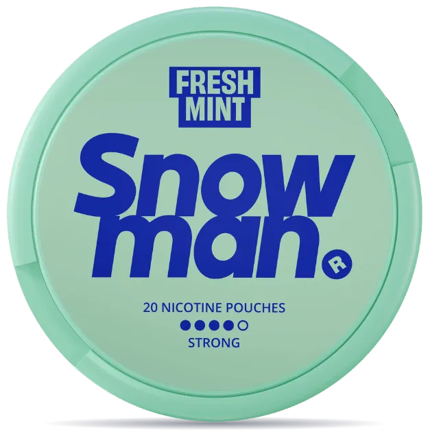 SNOWMAN Fresh Mint Strong 12mg