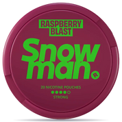 SNOWMAN Raspberry Blast Strong 12 mg