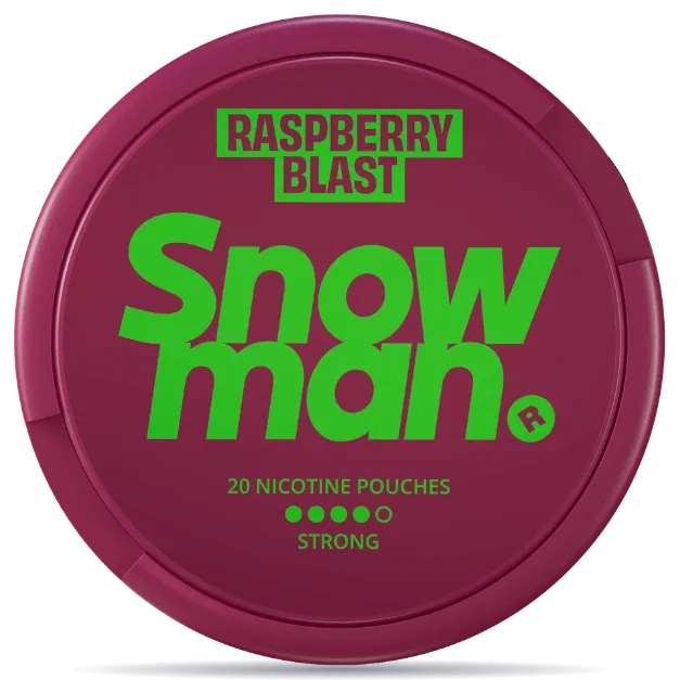 SNOWMAN Raspberry Blast Strong 12 mg