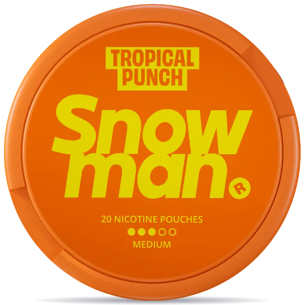 SNOWMAN Tropical Punch 9 mg