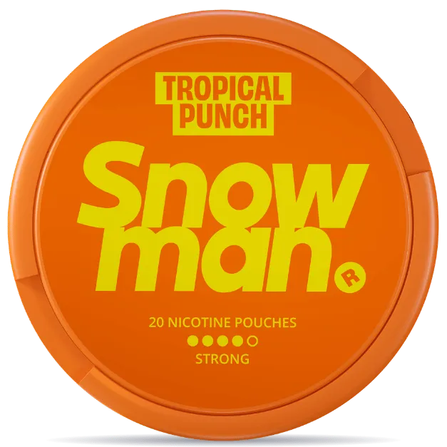 SNOWMAN Tropical Punch Strong 12 mg