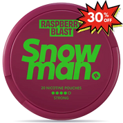SNOWMAN Raspberry Blast Strong