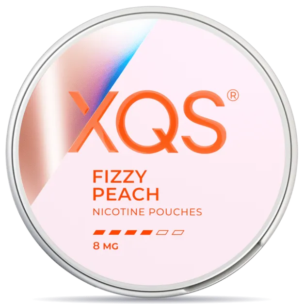 XQS Fizzy Peach 8mg