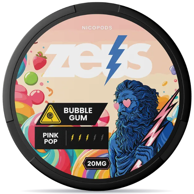 Zeus Bubble Gum 20 mg