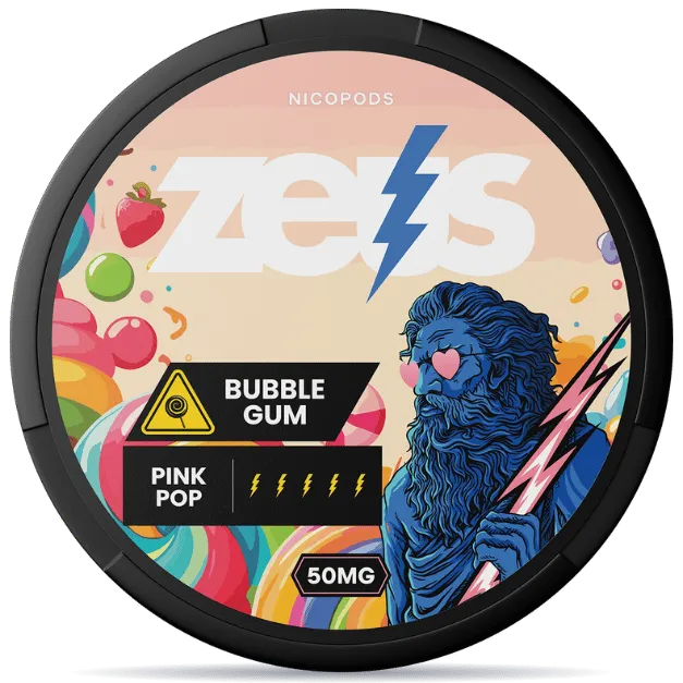 Zeus Bubble Gum 50 mg
