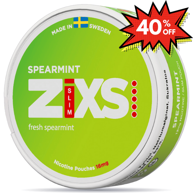 ZIXS Spearmint 12 mg