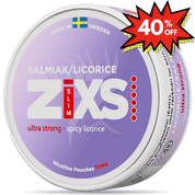 ZIXS Salmiak Licorice Ultra Strong